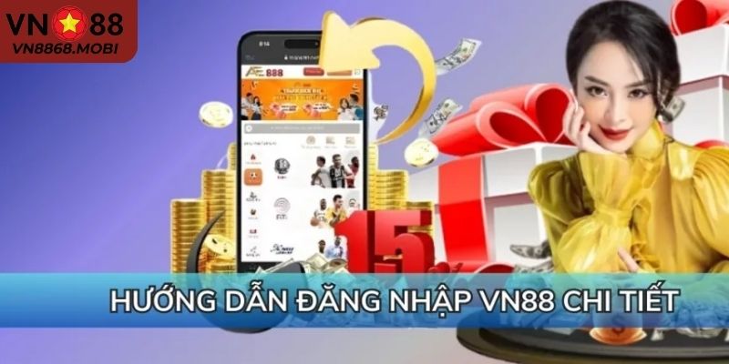 Hướng dẫn đăng nhập tại VN88