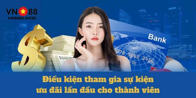 Điều kiện nhận khuyến mãi nạp đầu